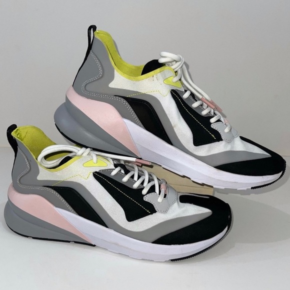 Pre-Owned Fabletics Echo Performance Colorful Sneakers Light Weight Shoes Sz 7.5 - Picture 5 of 7